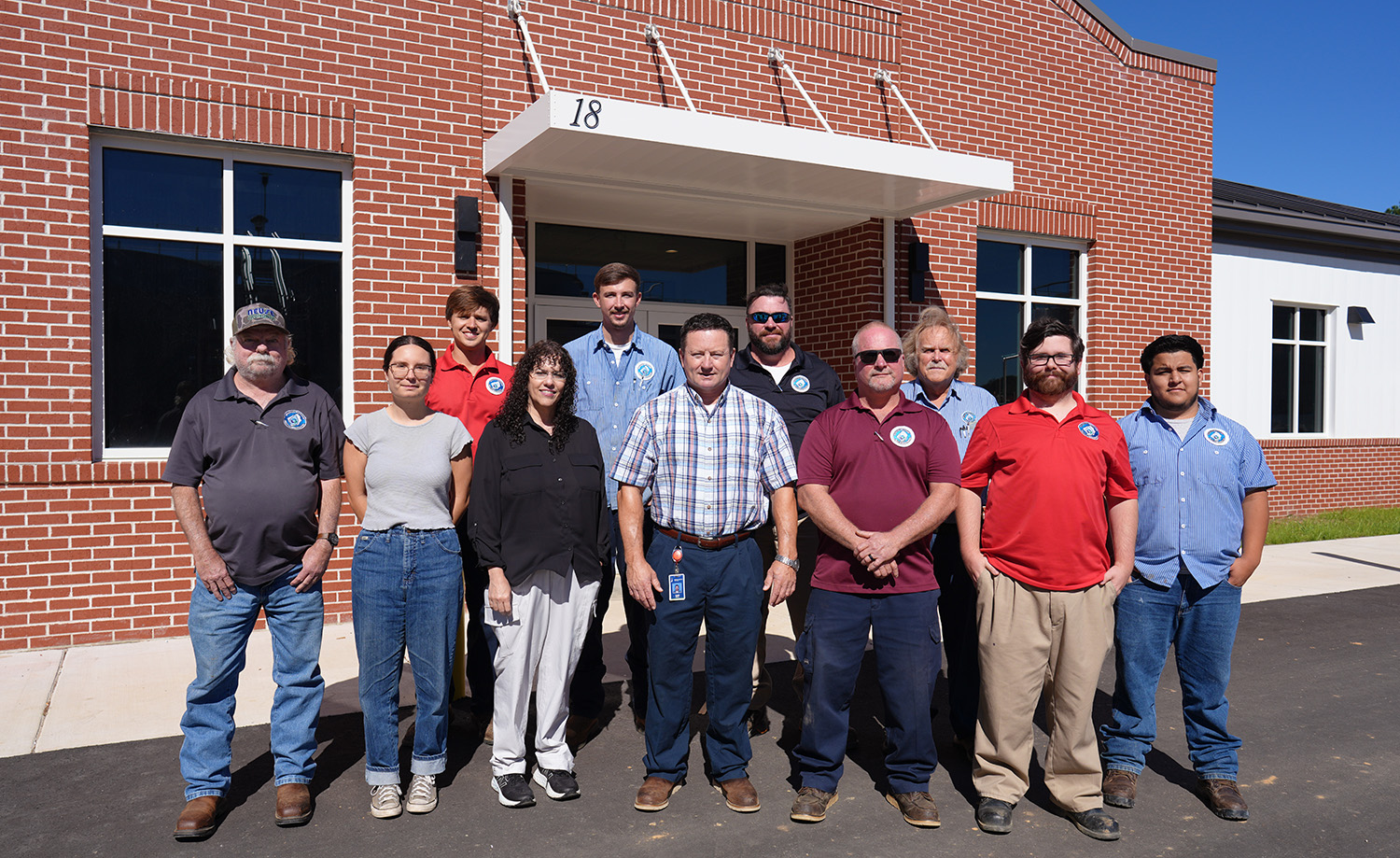 Johnston County's Public Utilities Department Group Staff Photo